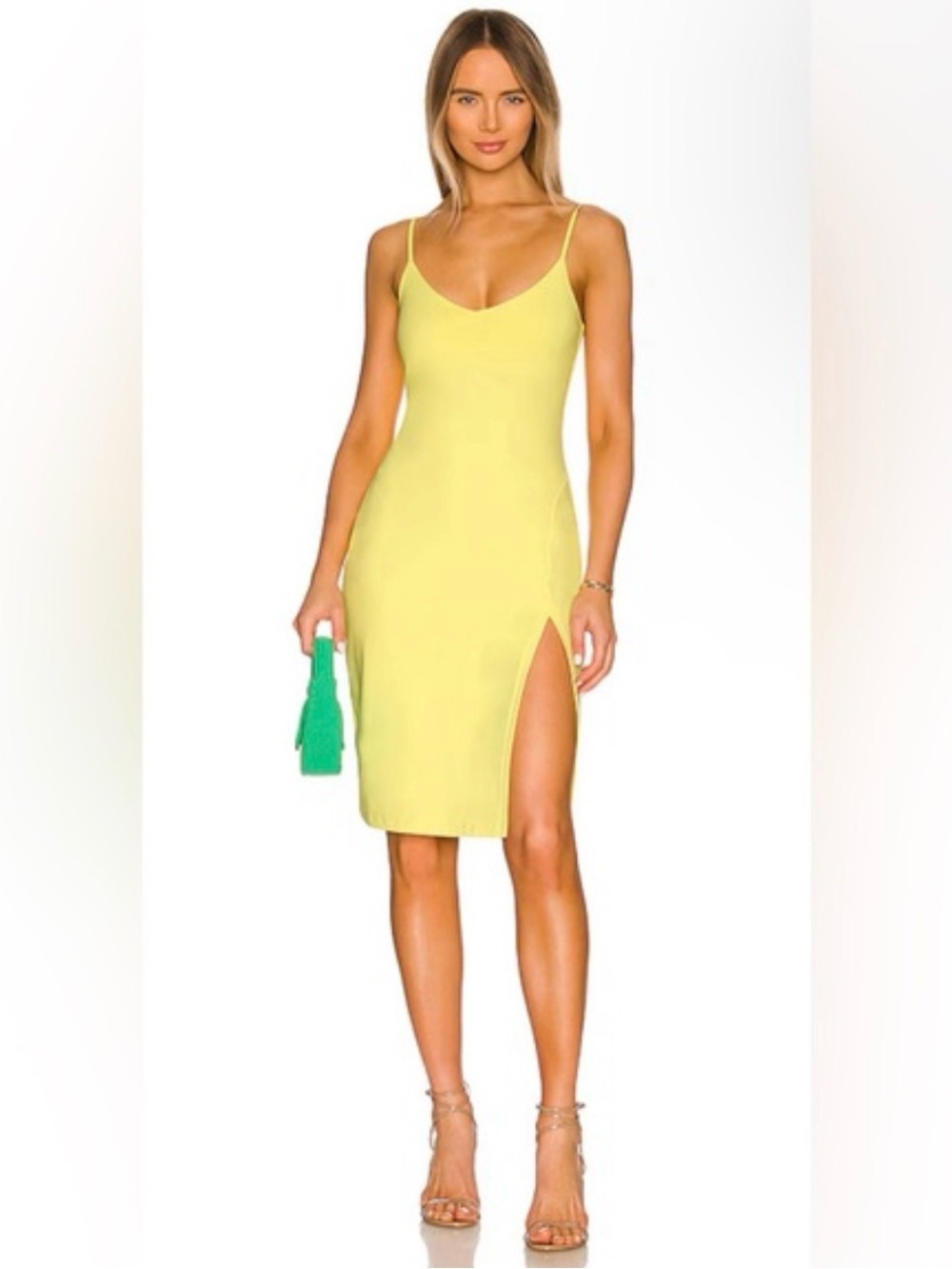 #670 Susana Monaco Midi Slip Dress in Glow
